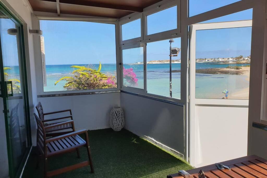 Relájate y disfruta Apartment Corralejo Bagian luar foto